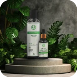 مجموعة زيت مع شامبو منع تساقط الشعر